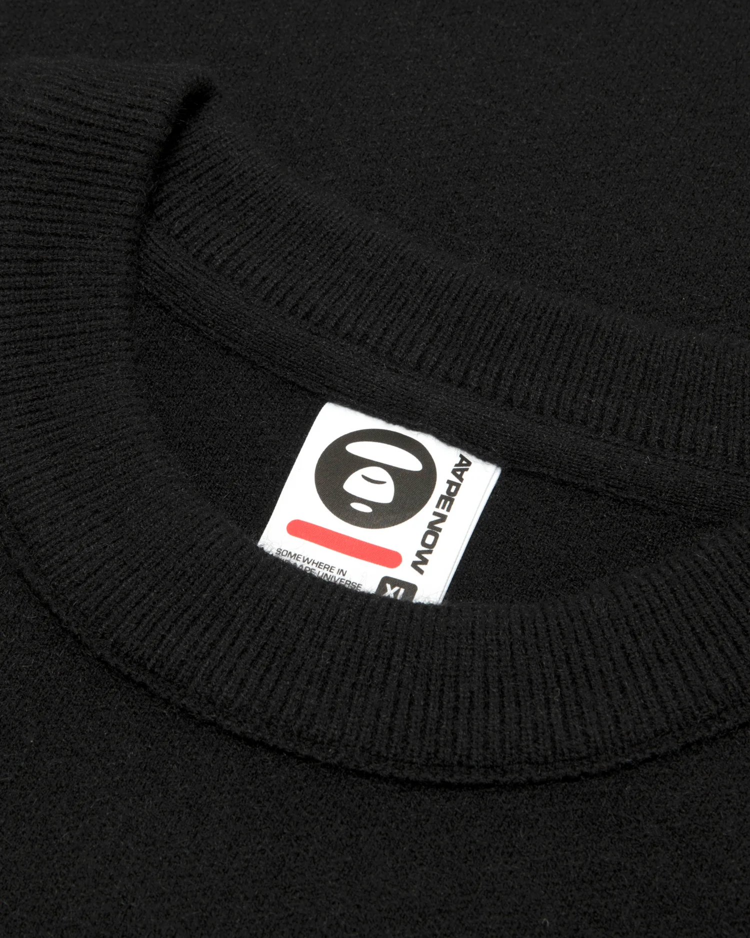 AAPENOW moonface crew neck sweater - Image 10