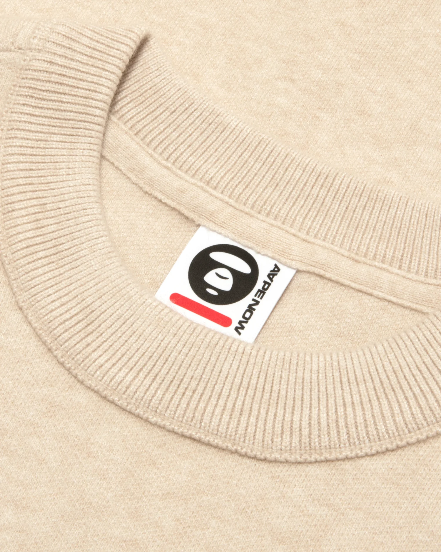 AAPENOW moonface crew neck sweater - Image 5