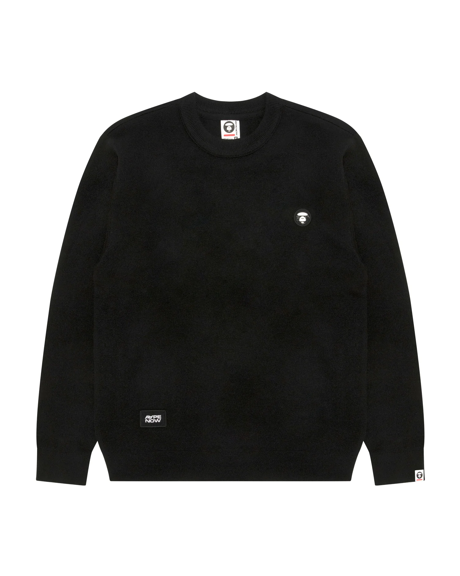 AAPENOW moonface crew neck sweater - Image 6