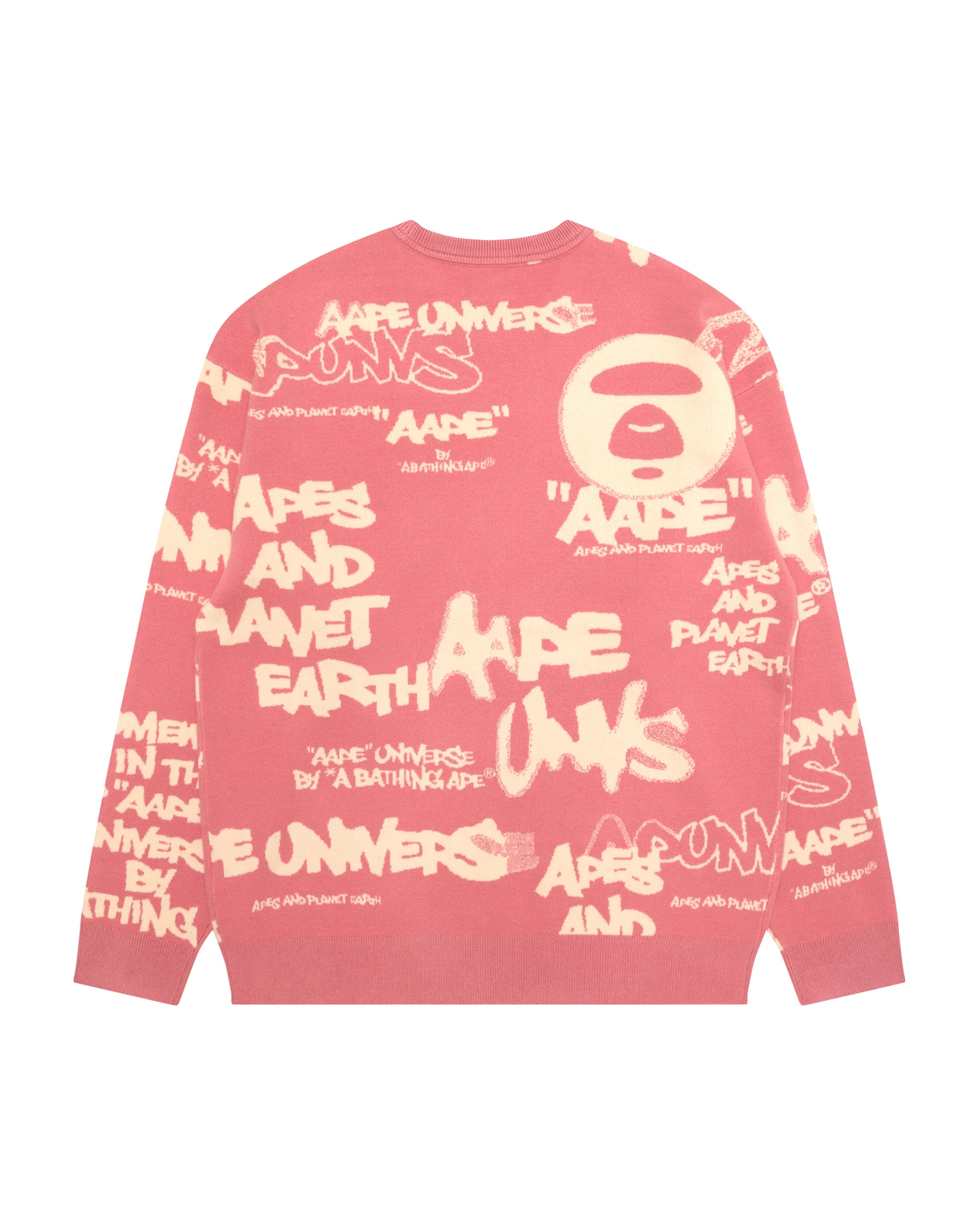 AAPEUNVS moonface crew neck sweater - Image 3