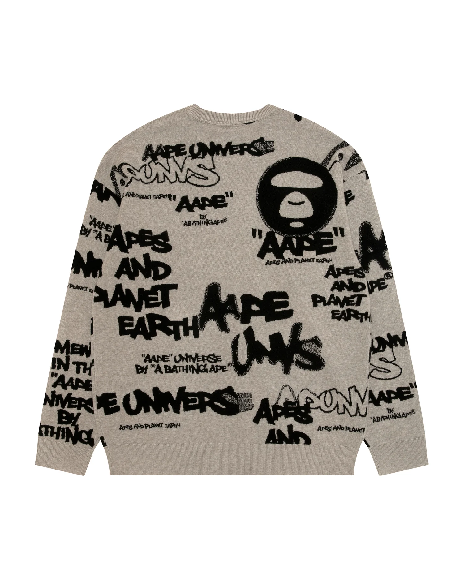 AAPEUNVS moonface crew neck sweater - Image 8