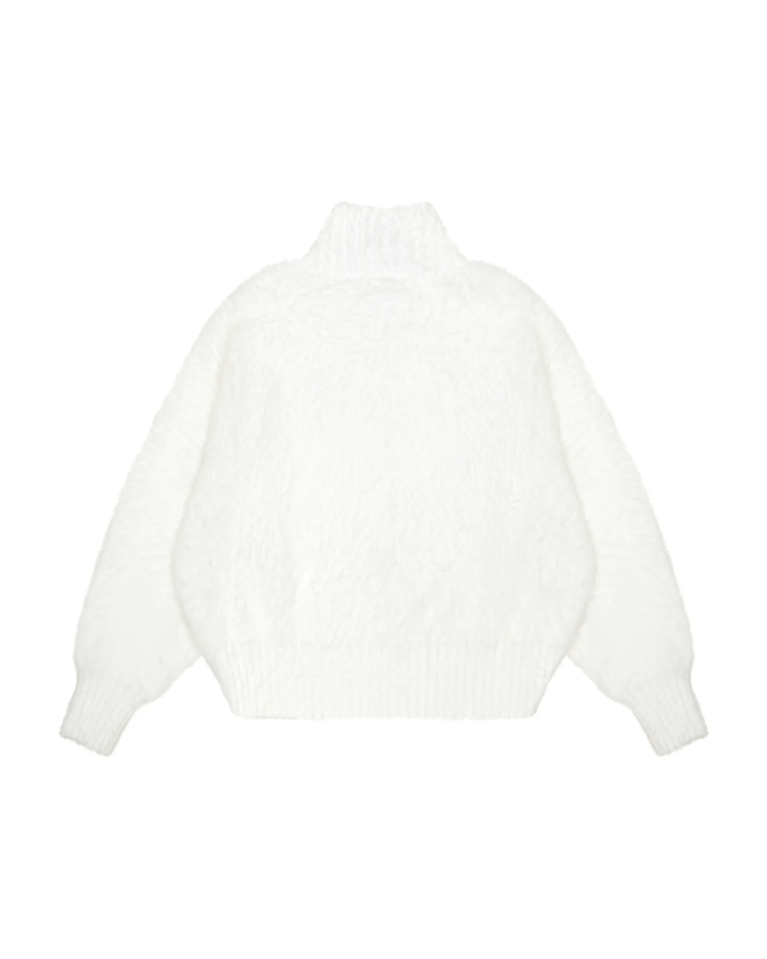 Moonface brushed zip-up sweater - Image 2