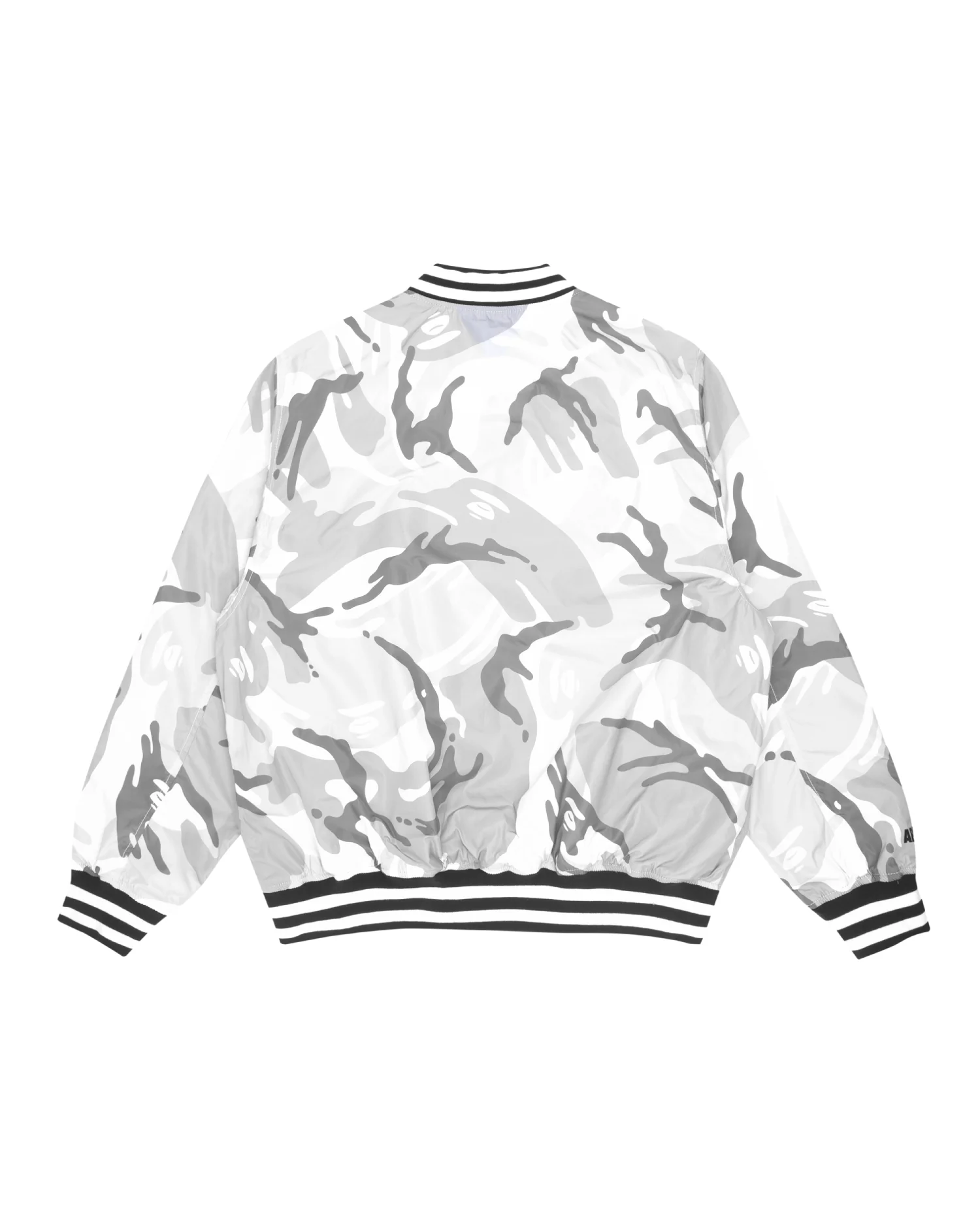 Moonface reversible baseball jacket - Image 11