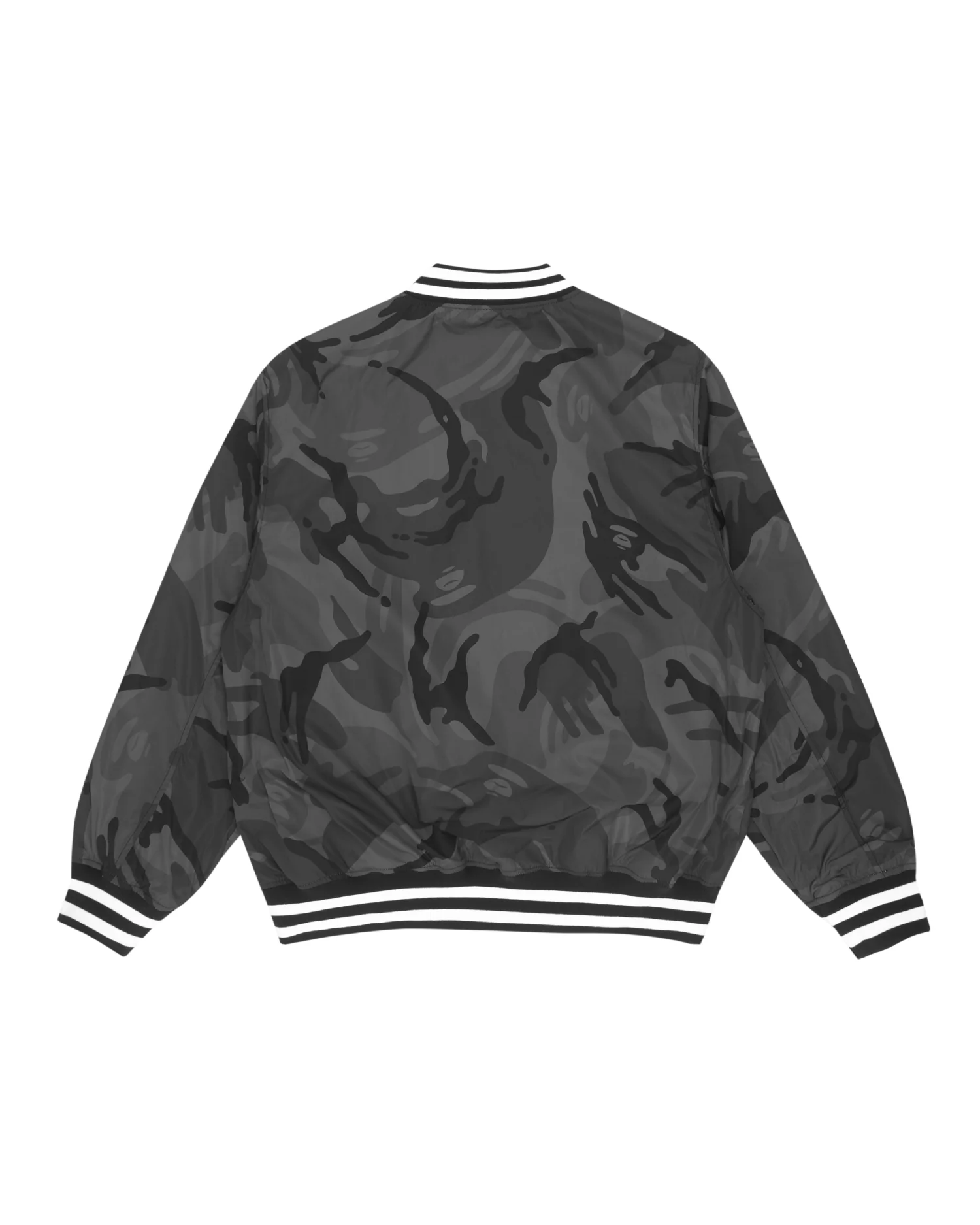 Moonface reversible baseball jacket - Image 18