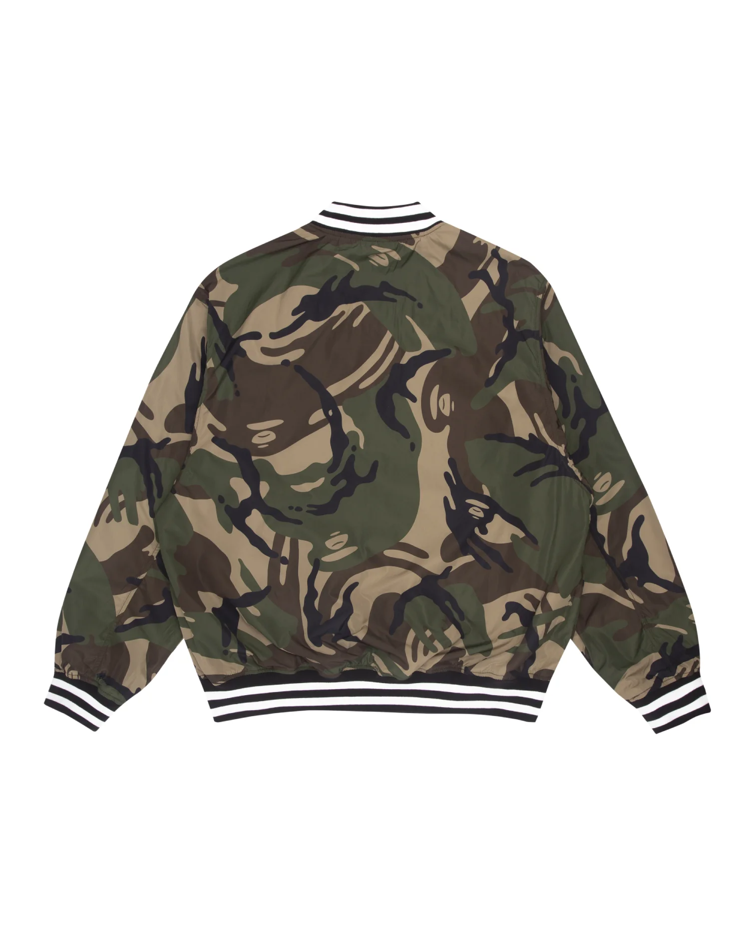 Moonface reversible baseball jacket - Image 4