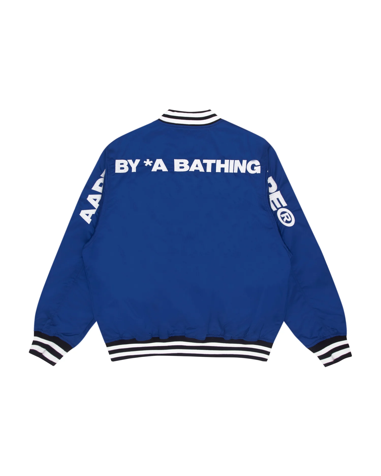 Moonface reversible baseball jacket - Image 9