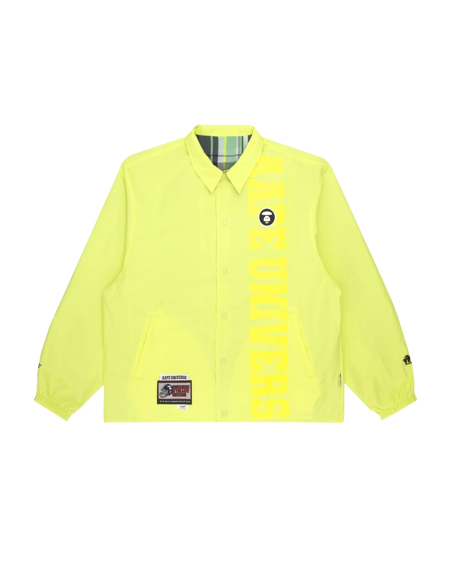 Moonface reversible check jacket - Image 10