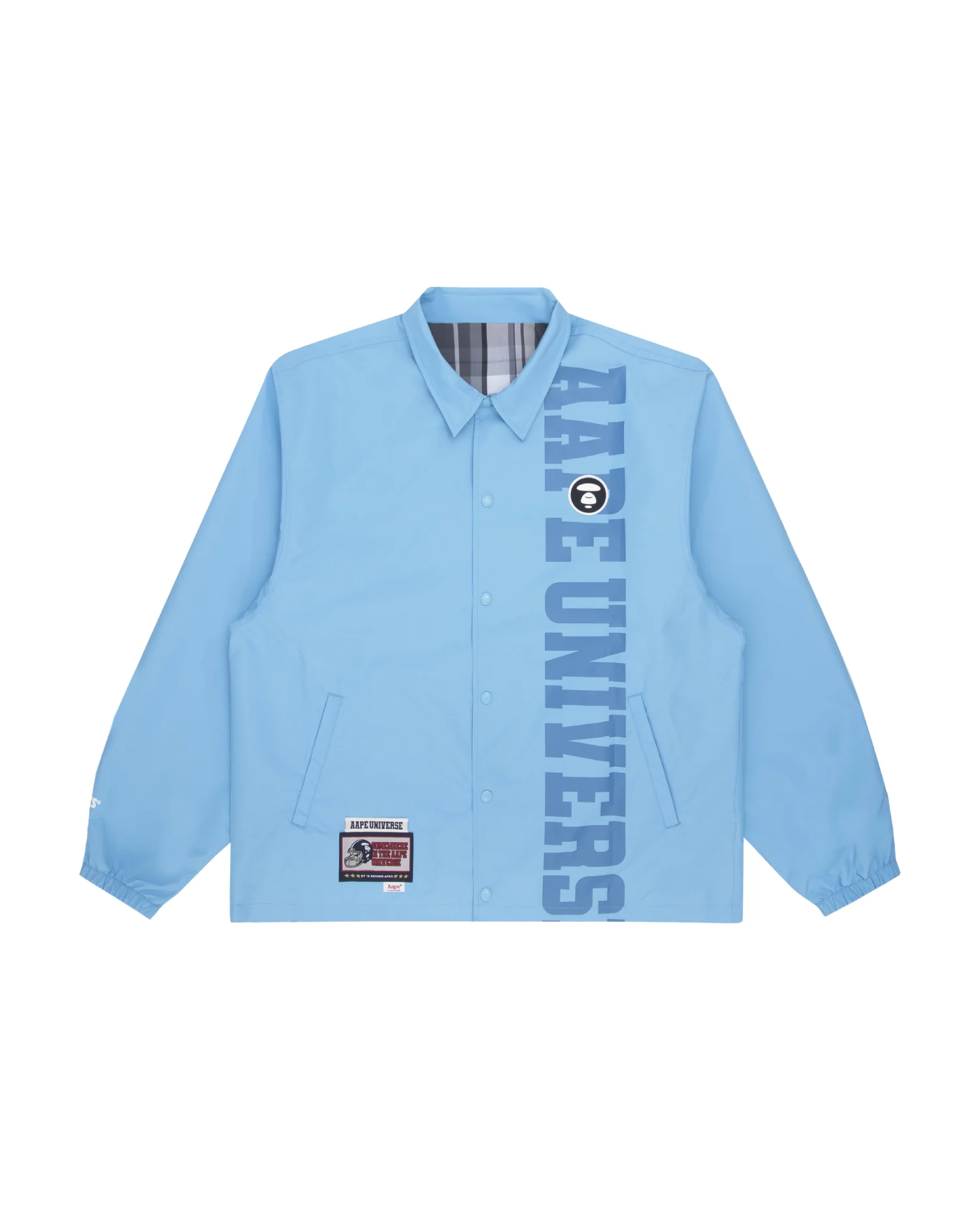 Moonface reversible check jacket - Image 17