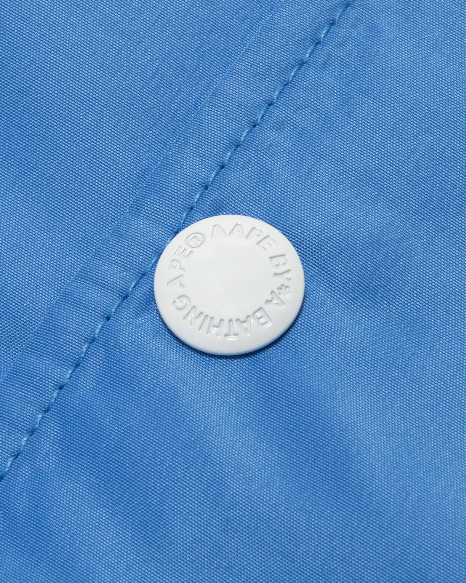 Moonface patch jersey baseball jacket - Image 10