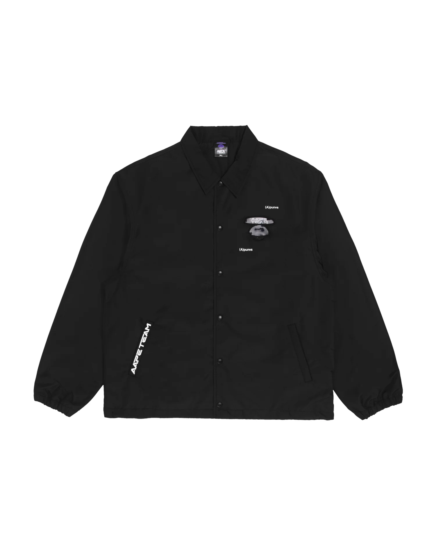 Moonface graphic coach jacket