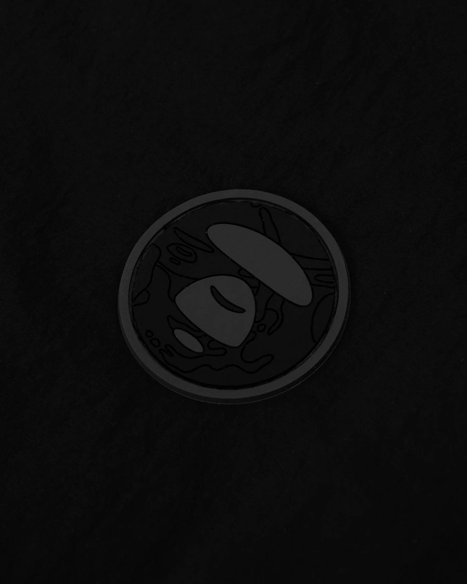 Moonface patch lightweight zip jacket - Image 3