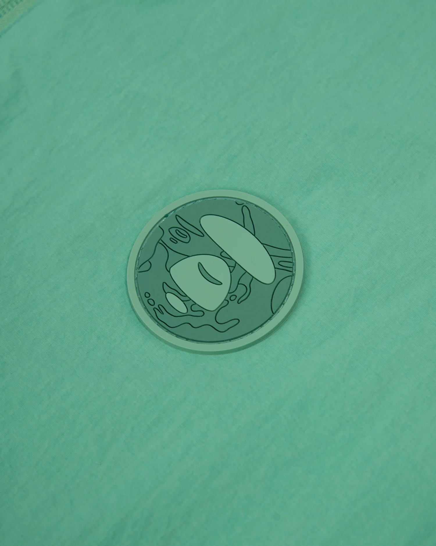 Moonface patch lightweight zip jacket - Image 8