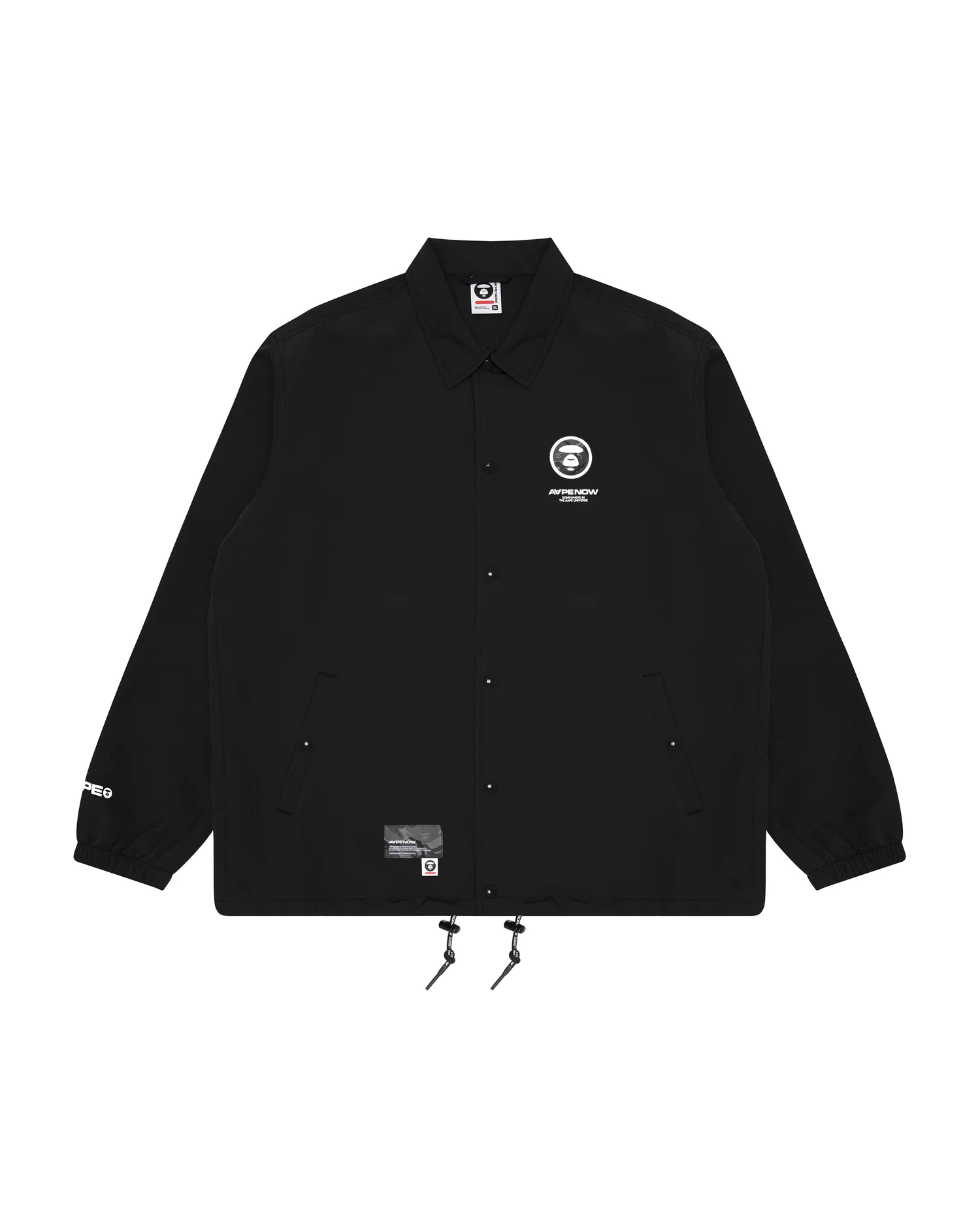 Moonface patch coach jacket