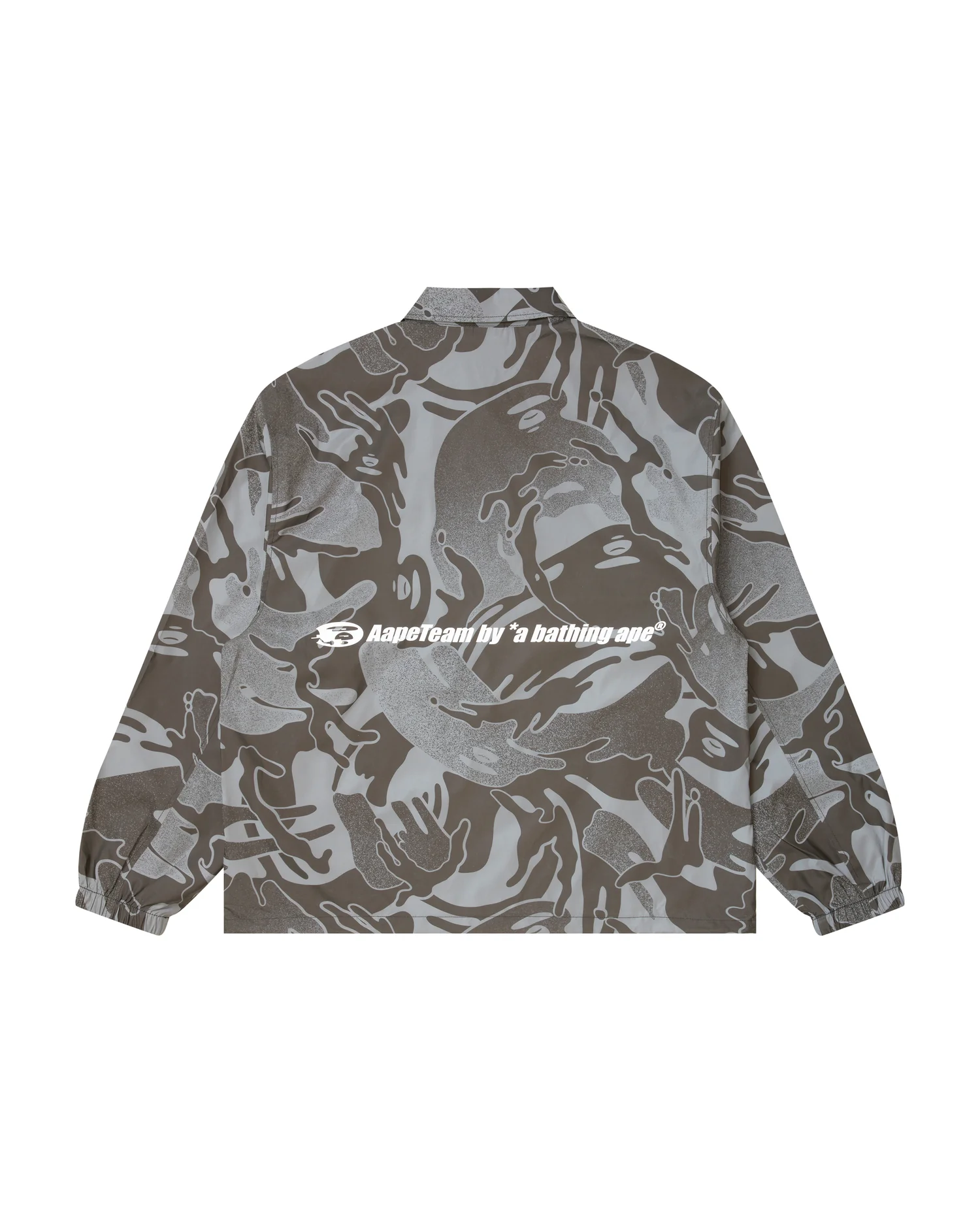 Moonface camo printed coach jacket - Image 2