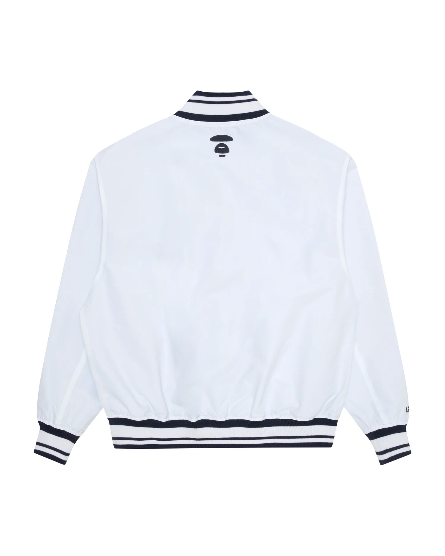 Moonface patch reversible baseball jacket - Image 16