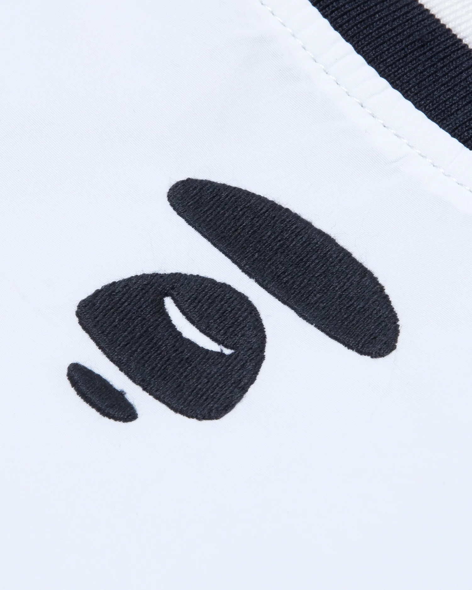 Moonface patch reversible baseball jacket - Image 19