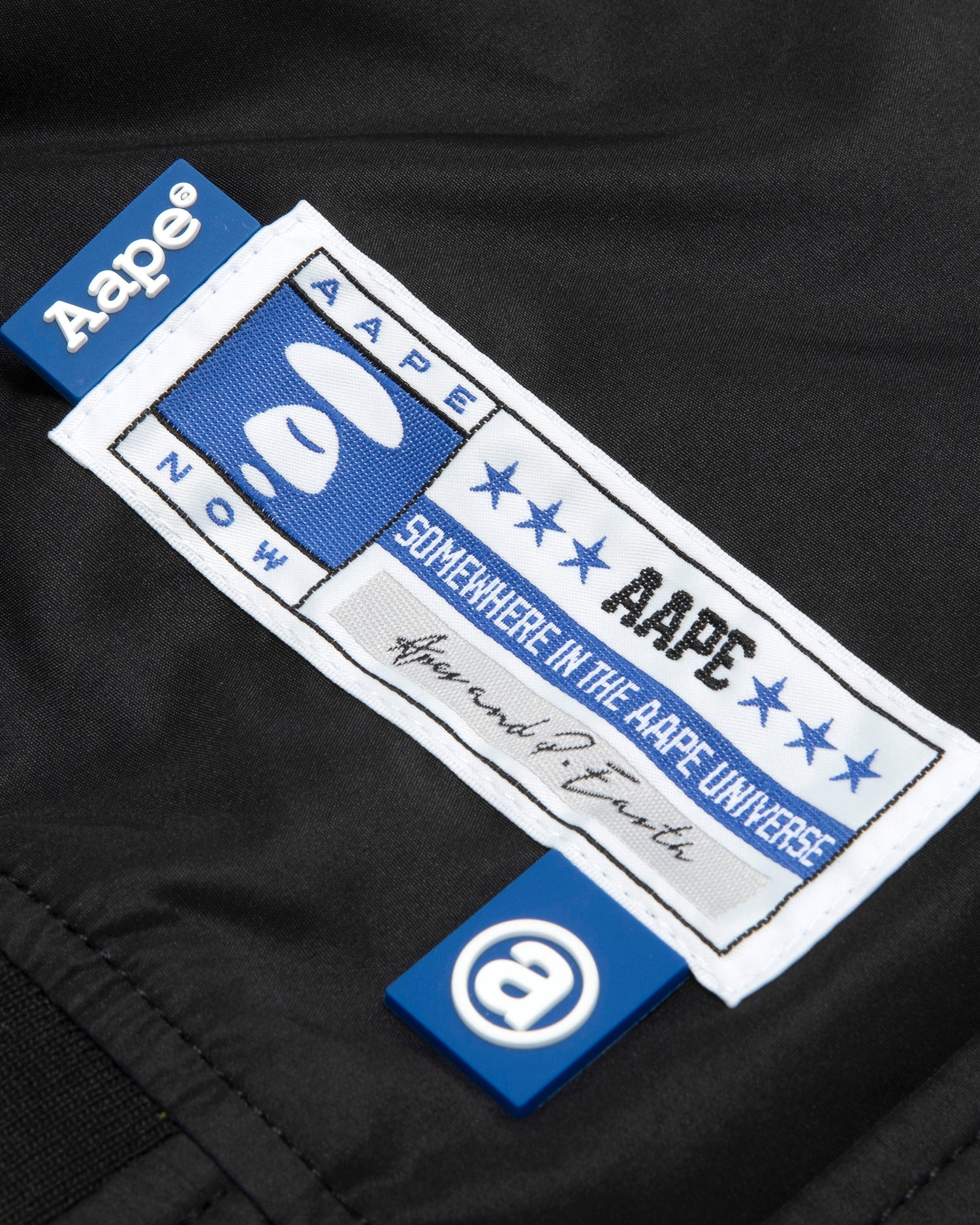 Moonface patch reversible baseball jacket - Image 6