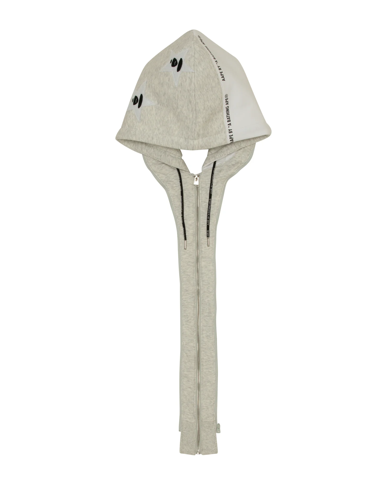 Moonface panelled hooded denim jacket - Image 10