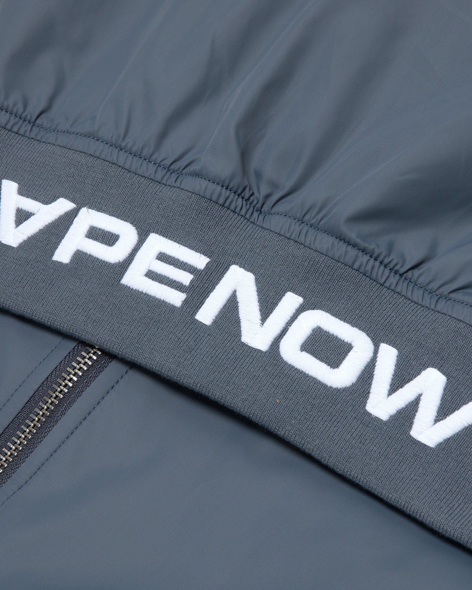 Moonface patch zip-up bomber jacket - Image 10