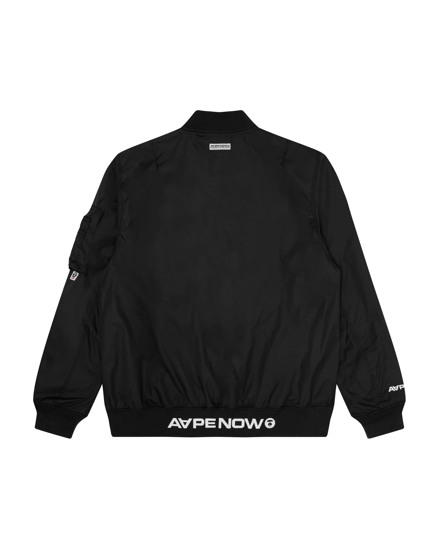 Moonface patch zip-up bomber jacket - Image 2