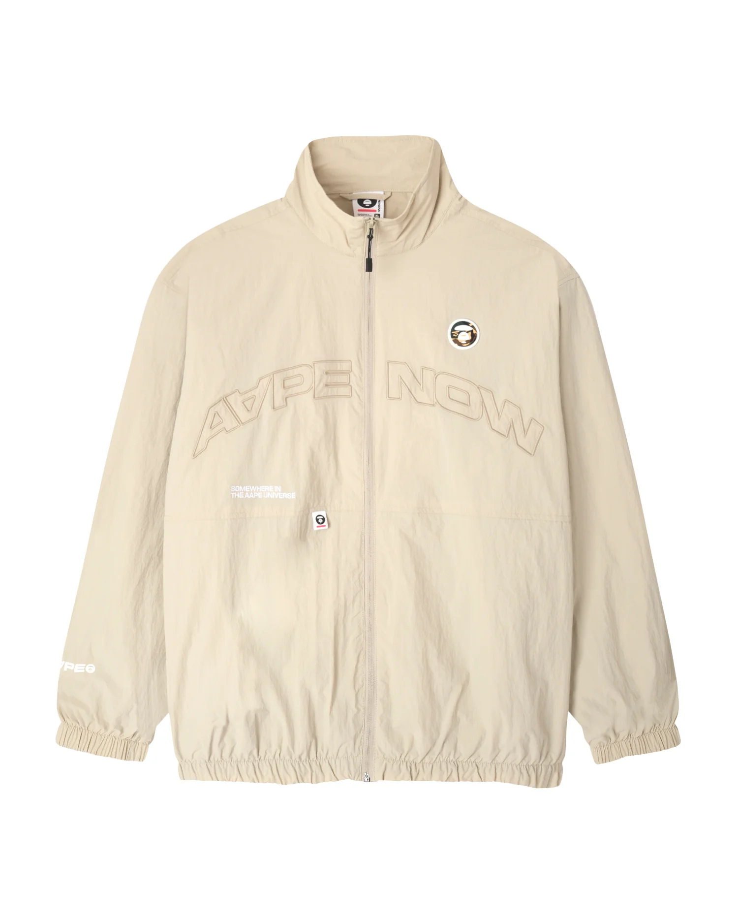 Moonface patch nylon jacket - Image 11
