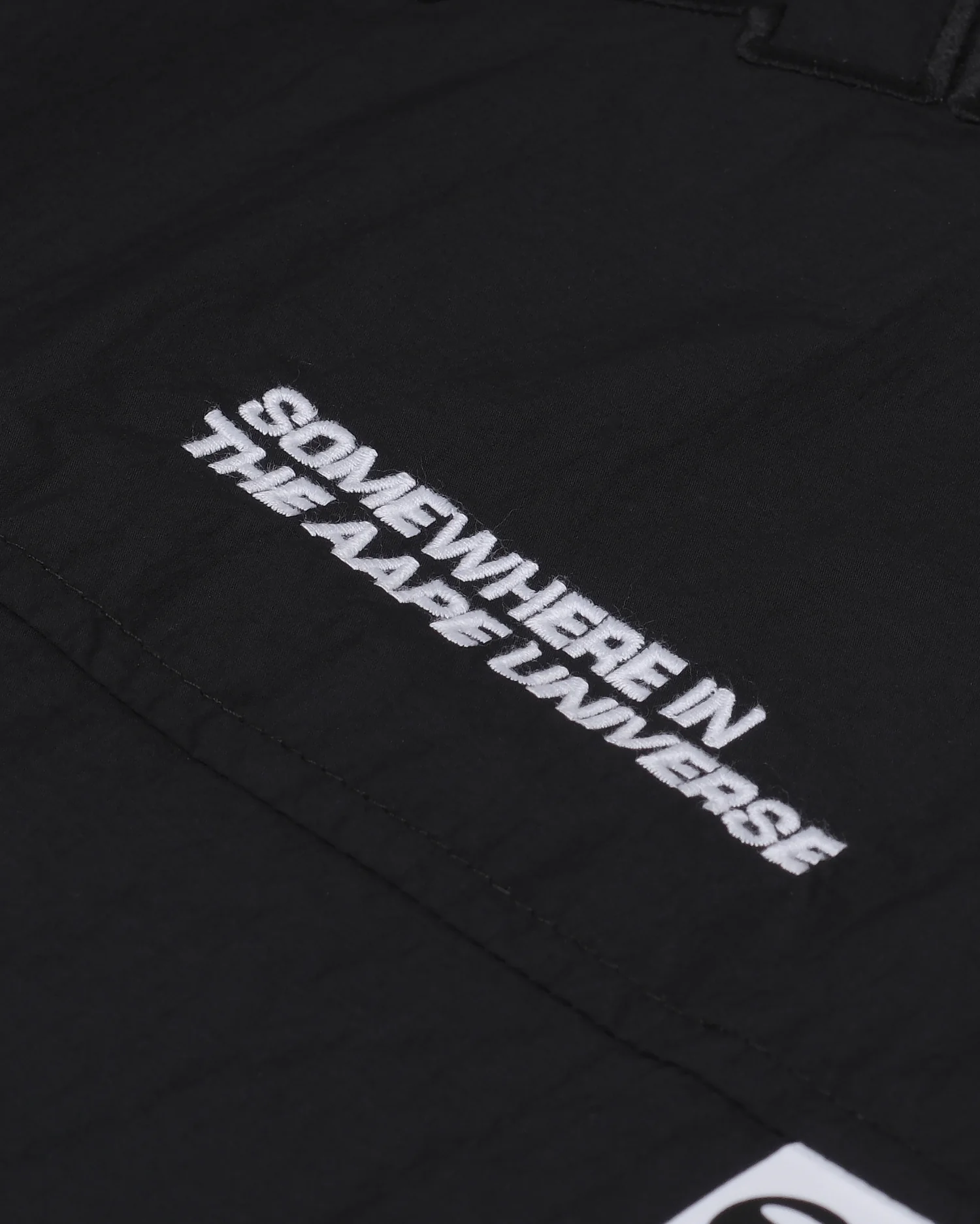 Moonface patch nylon jacket - Image 5