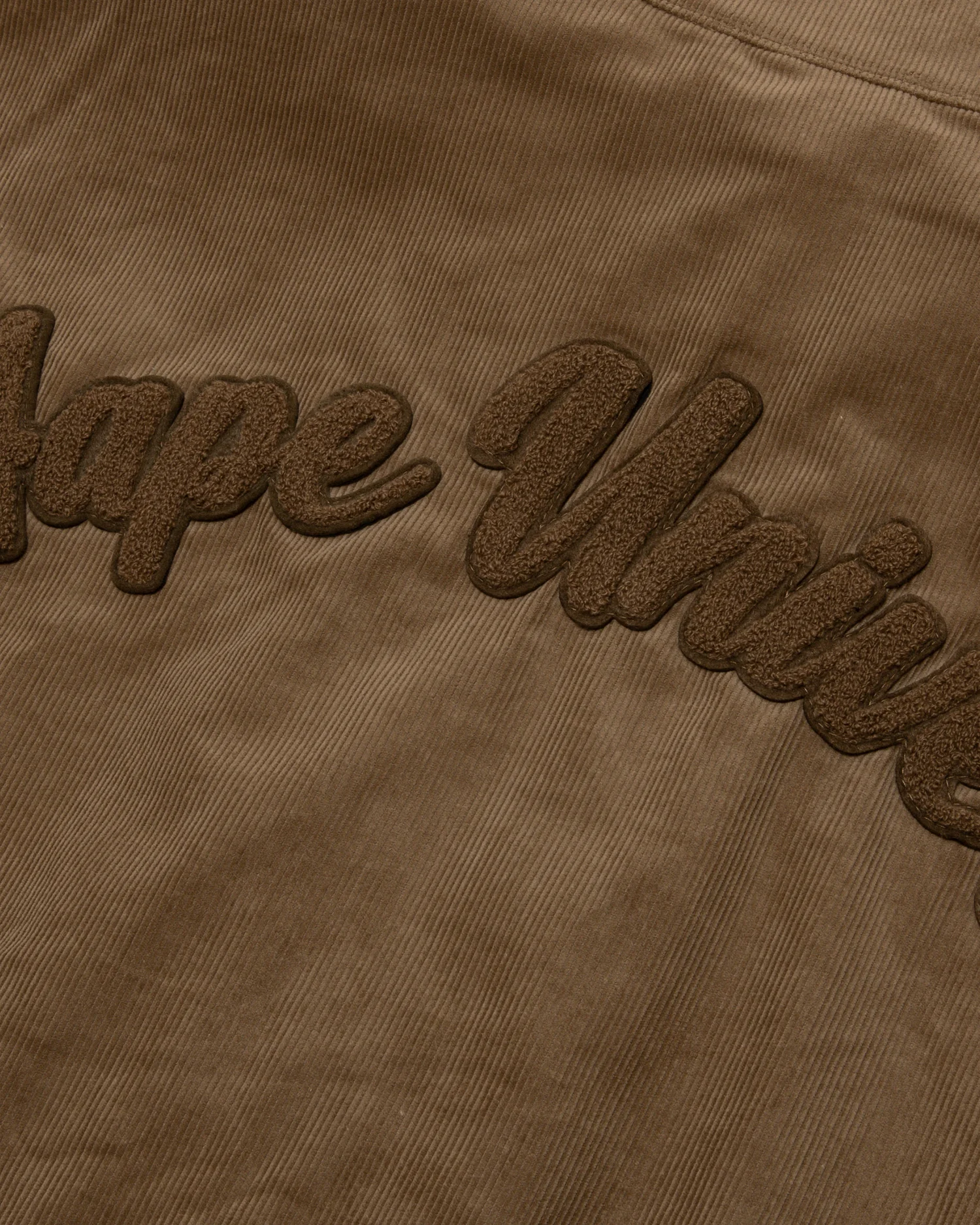 Logo embroidered corduroy jacket - Image 3