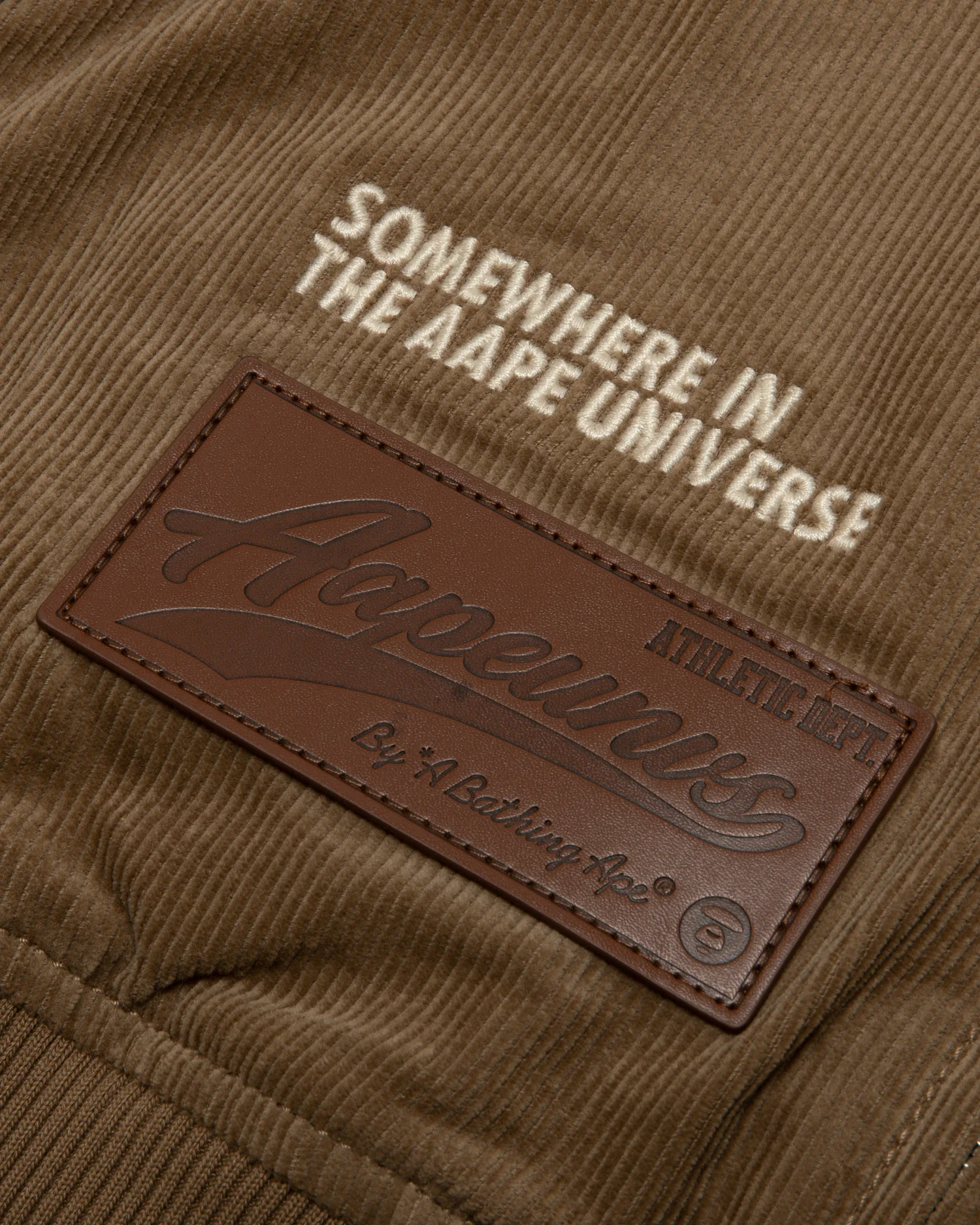 Logo embroidered corduroy jacket - Image 4