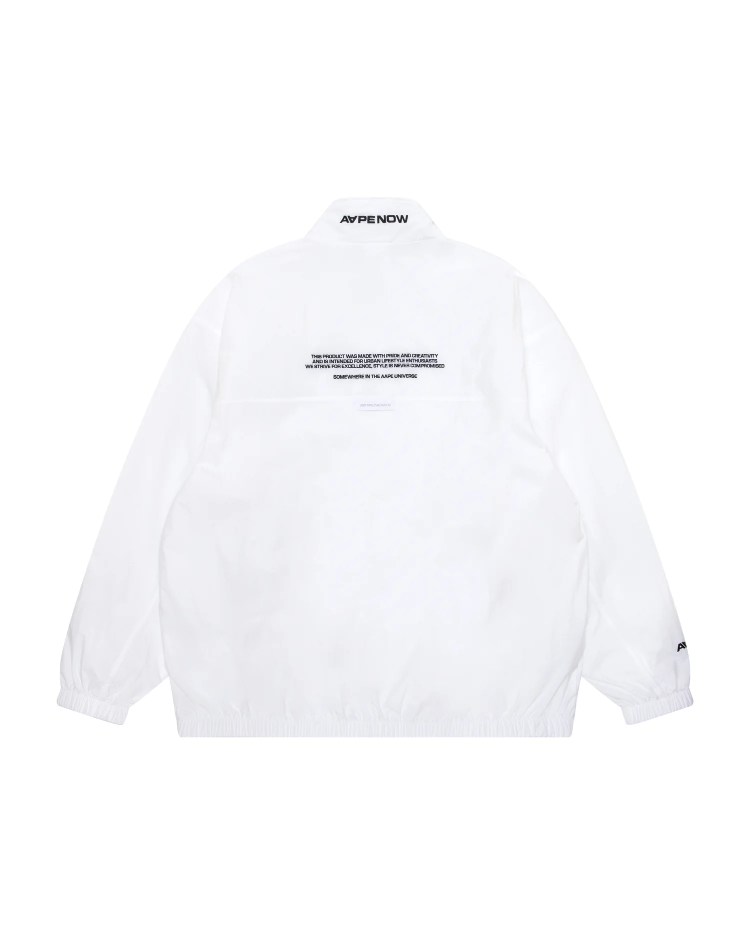 Moonface patch nylon blouson - Image 12