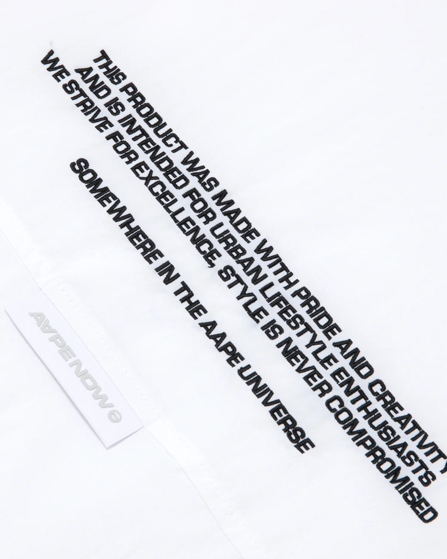 Moonface patch nylon blouson - Image 13