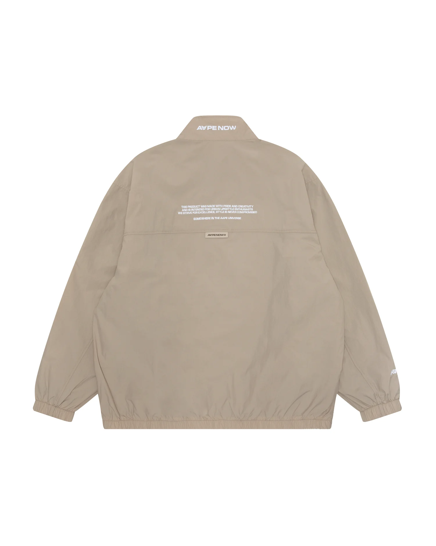 Moonface patch nylon blouson - Image 2