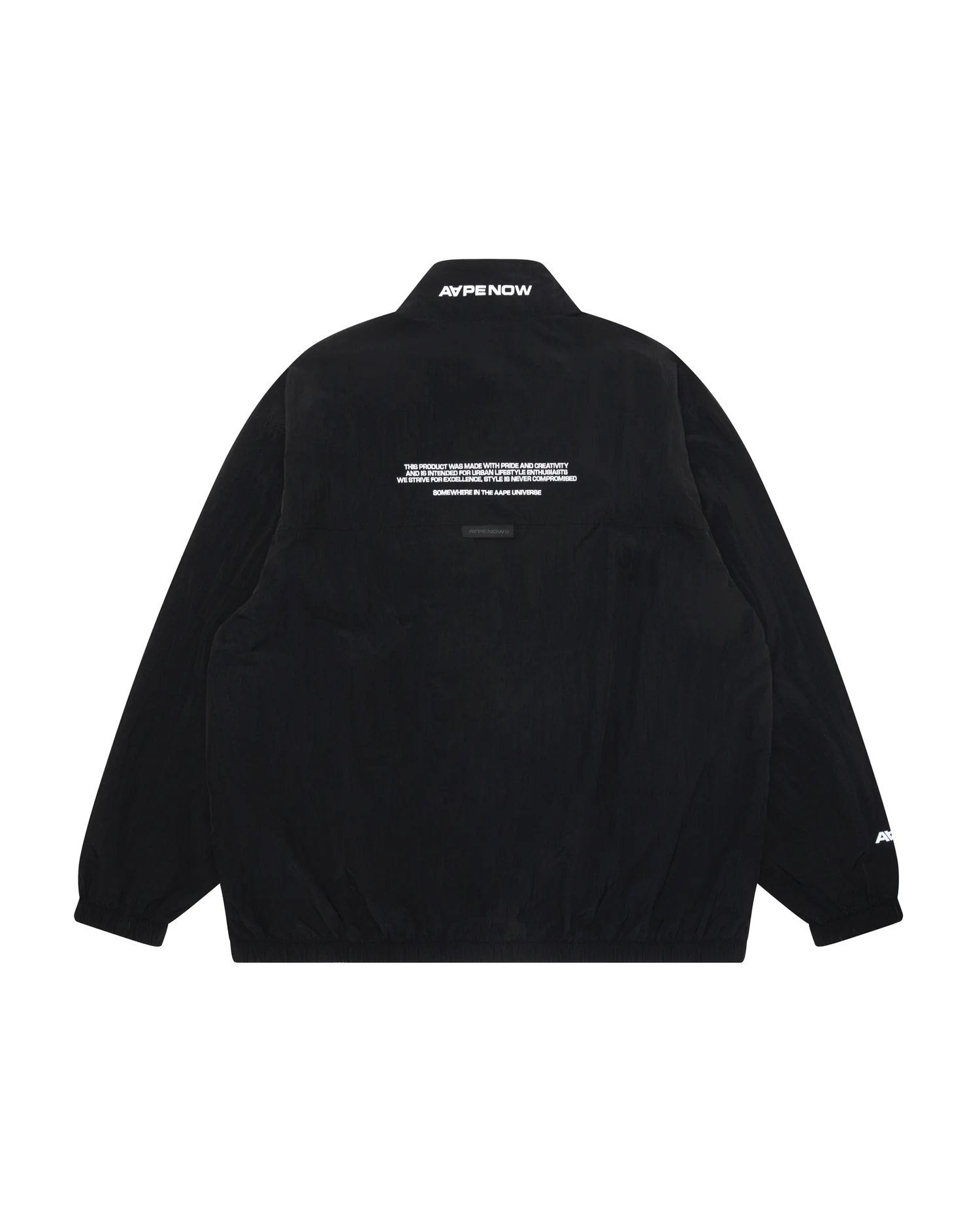 Moonface patch nylon blouson - Image 7