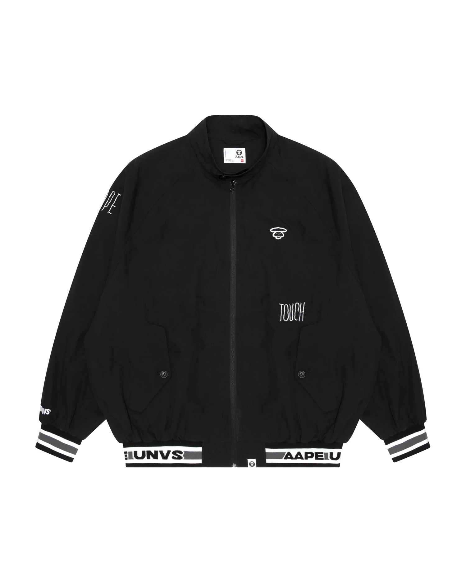 Moonface embroidered zip jacket - Image 6