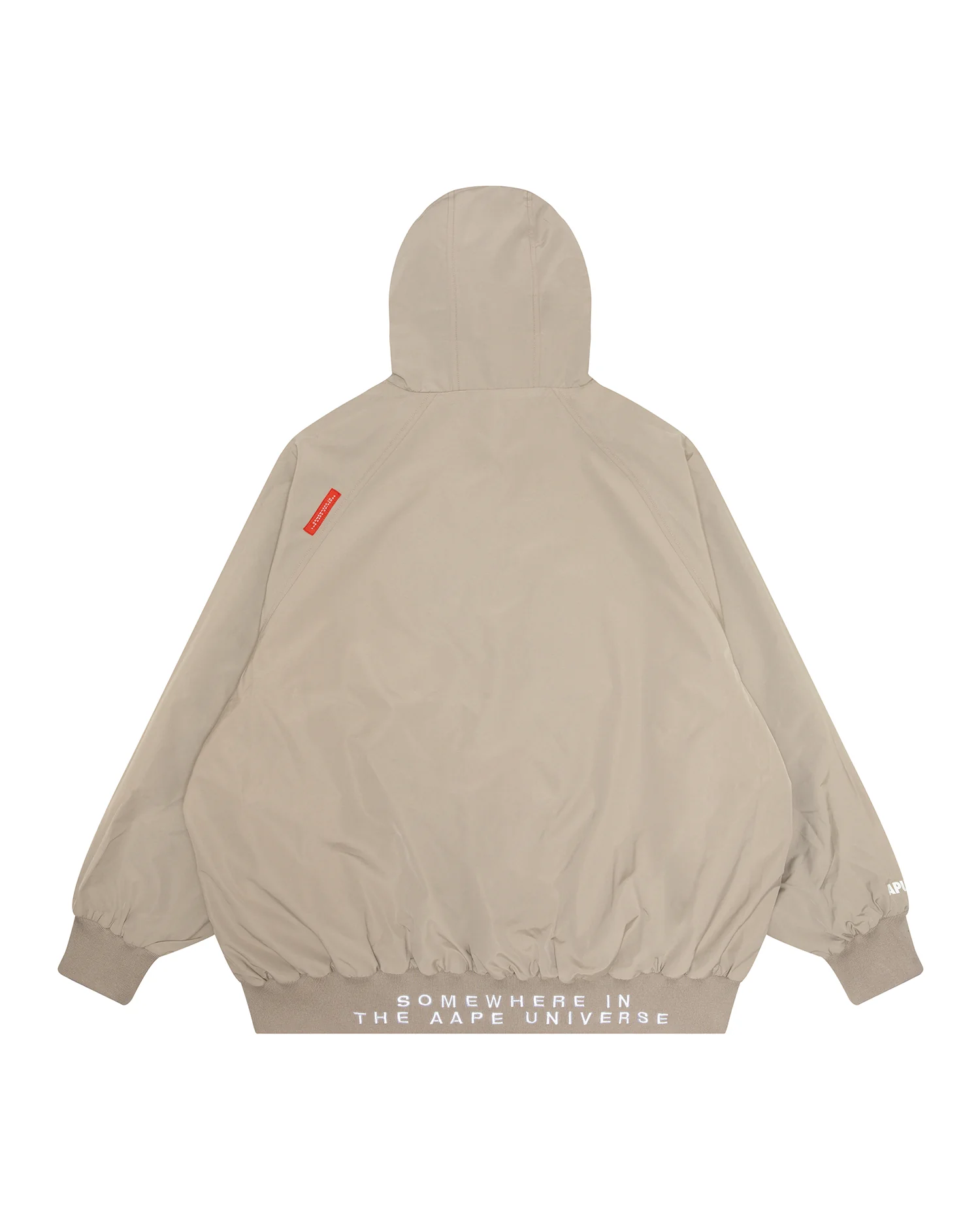 Moonface embroidered reversible zip-up hoodie - Image 4