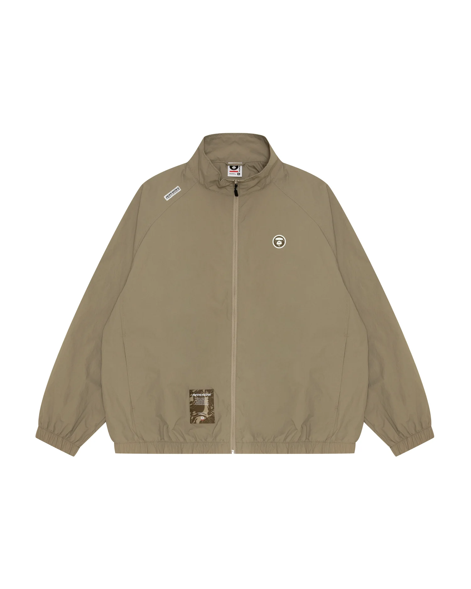 Moonface logo zip-up jacket