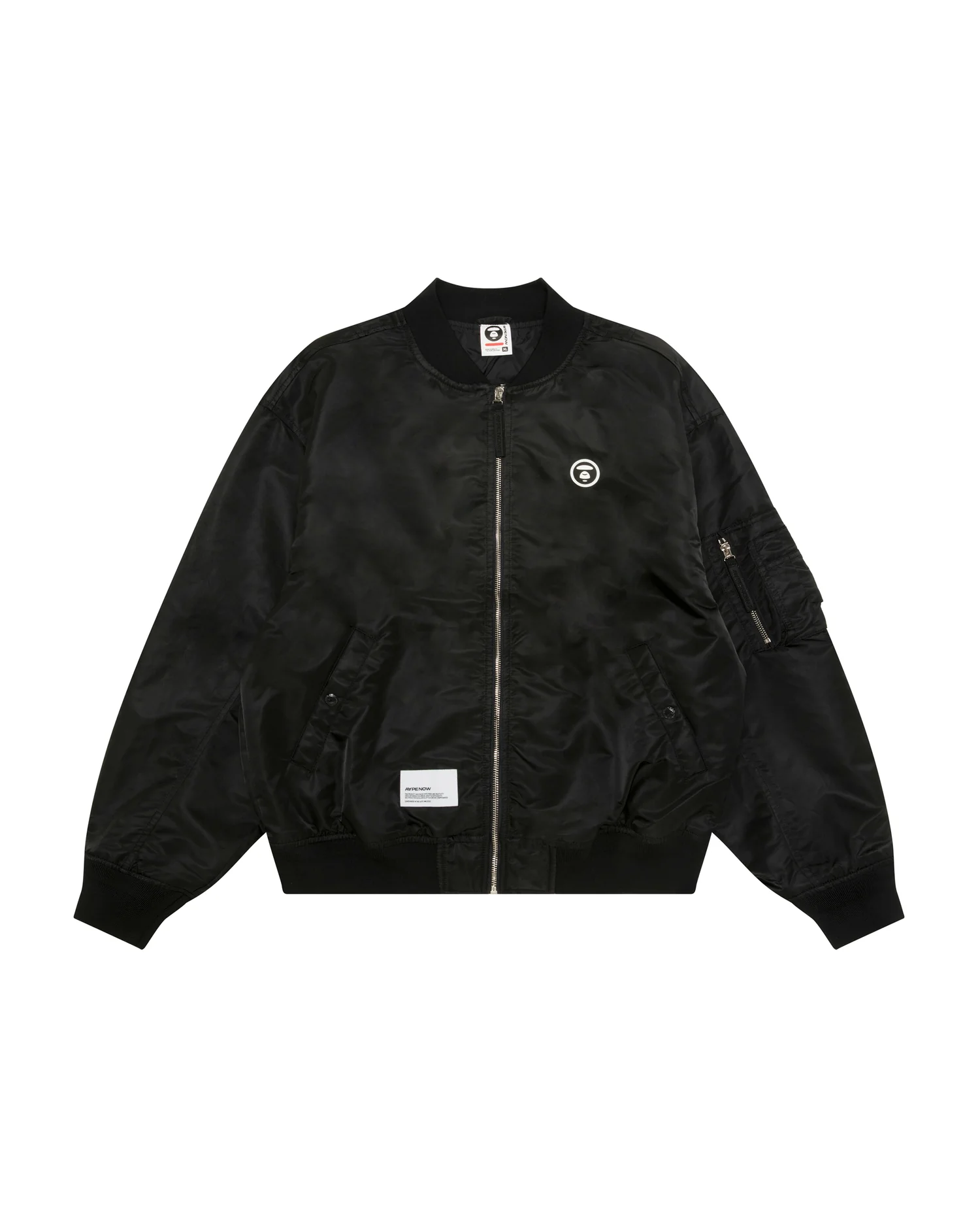 AAPENOW moonface bomber jacket