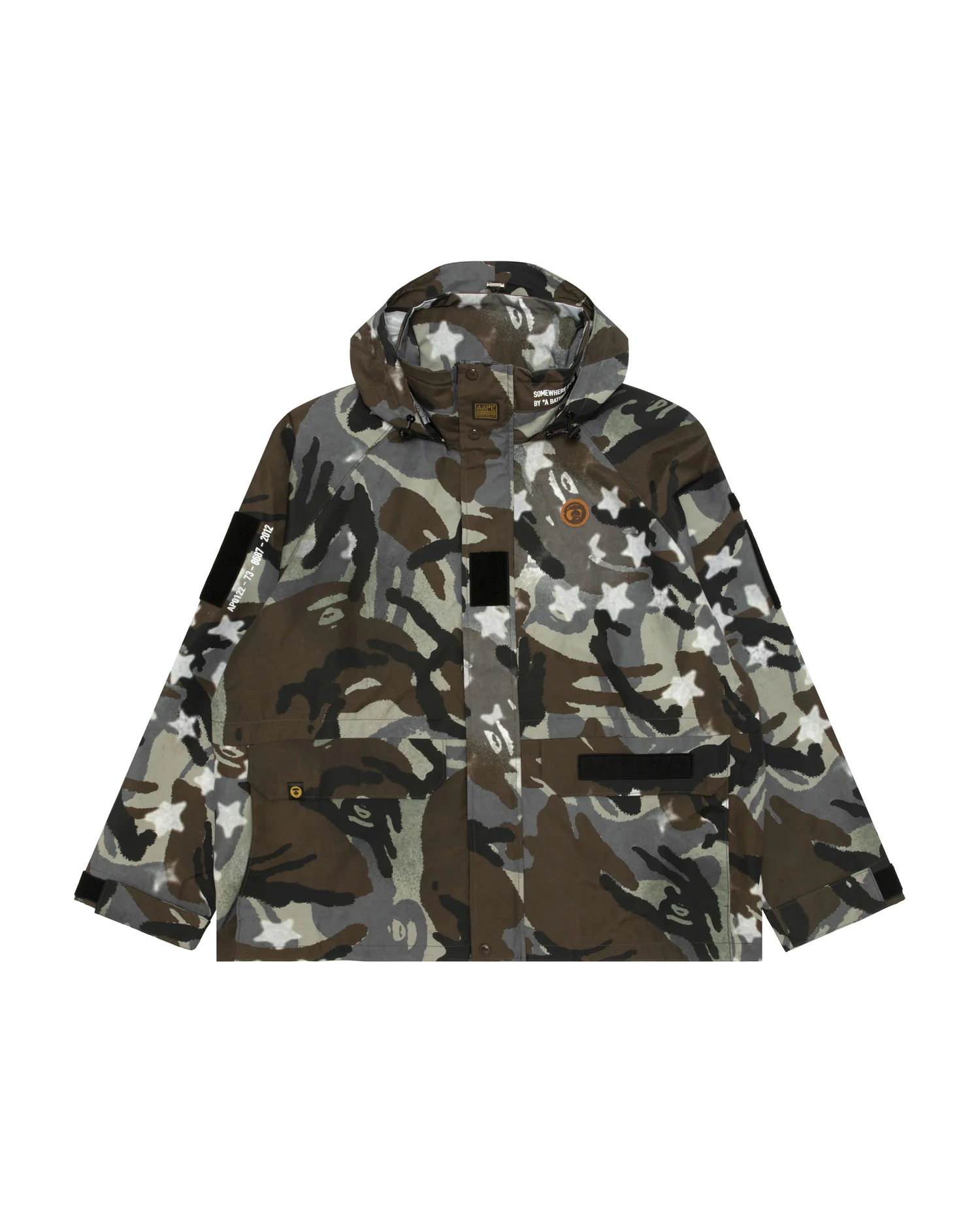 Moonface hooded jacket