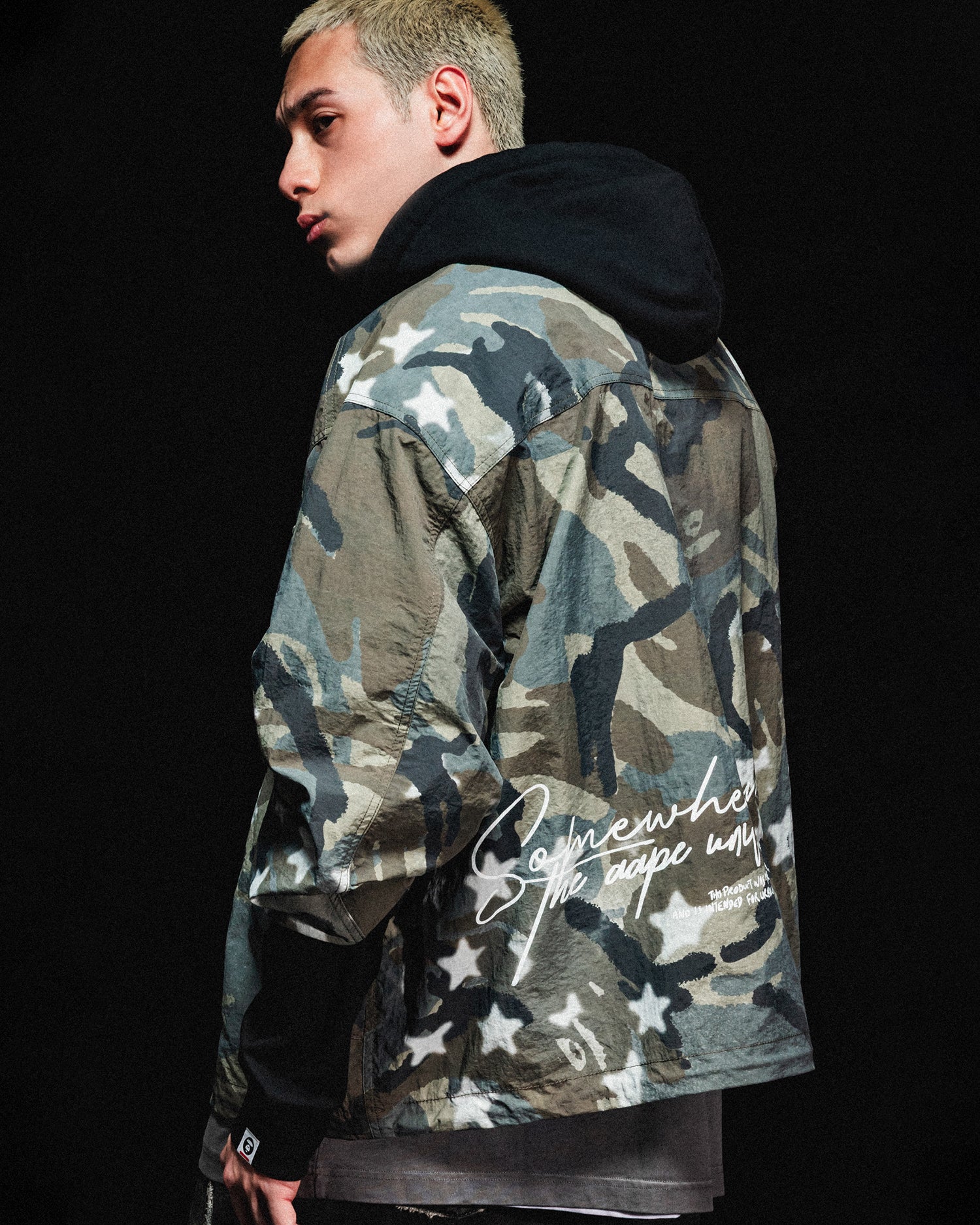 Hooded utility jacket - Image 2