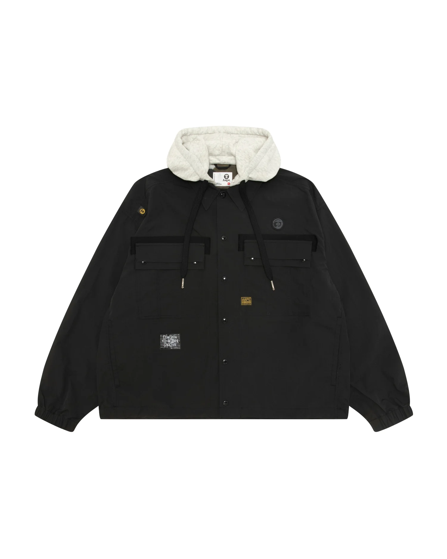 Hooded utility jacket
