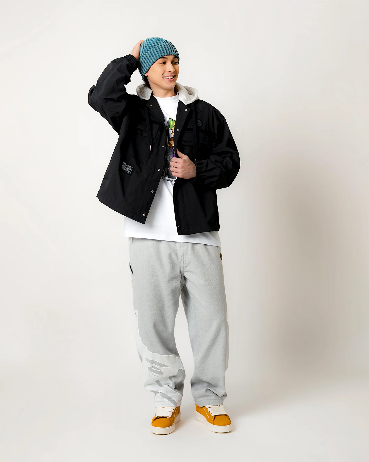 Hooded utility jacket - Image 2