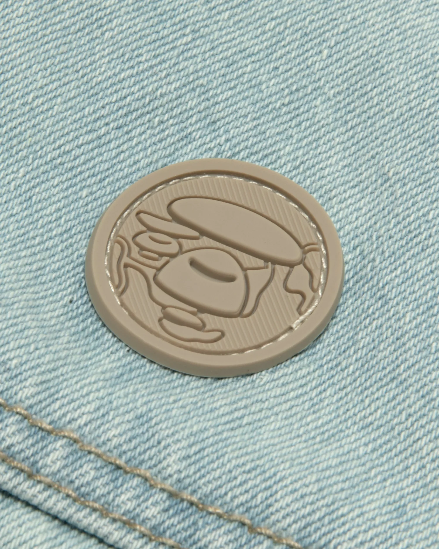 AAPENOW moonface hooded denim jacket - Image 6