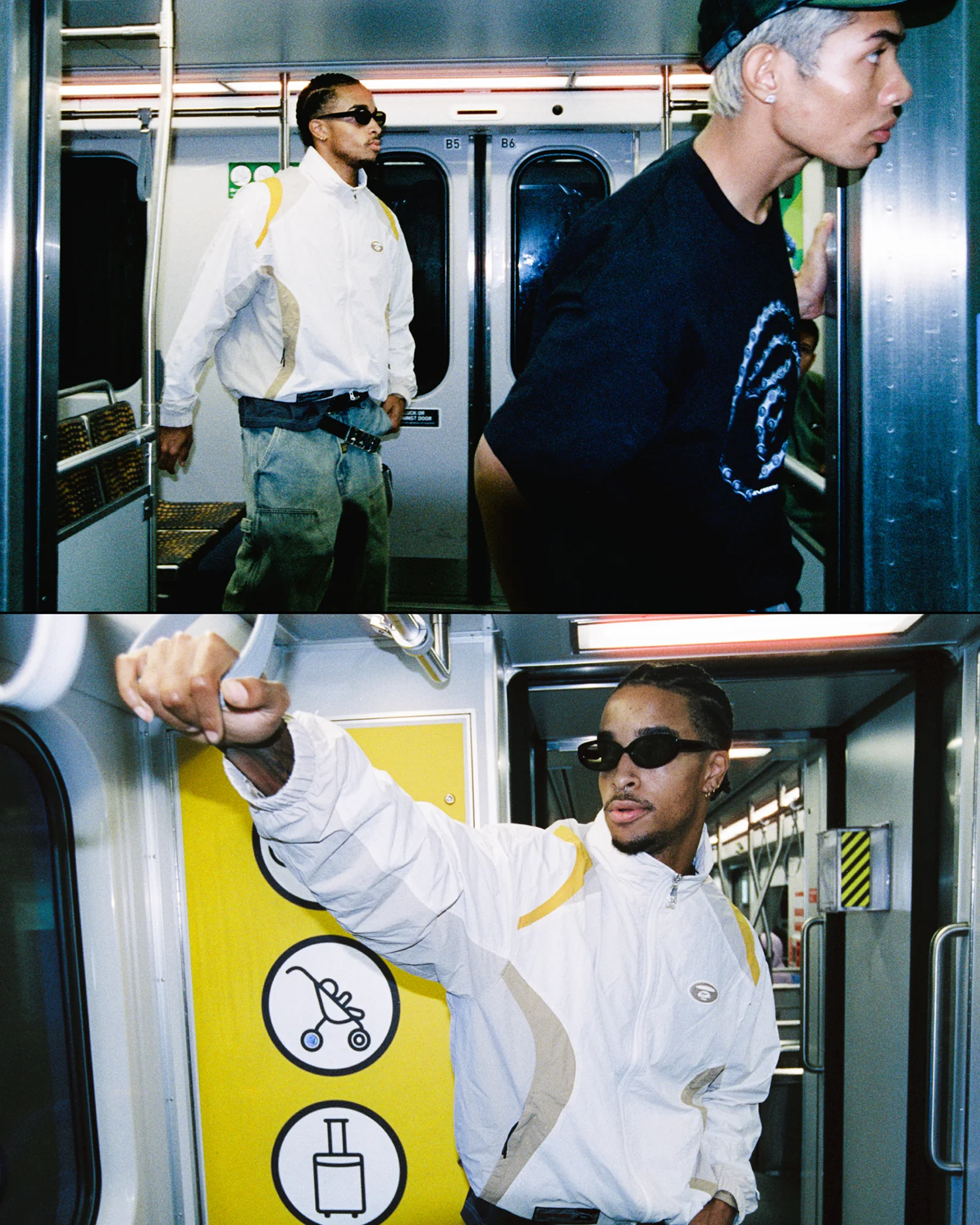 Moonface hooded zip-up jacket - Image 11