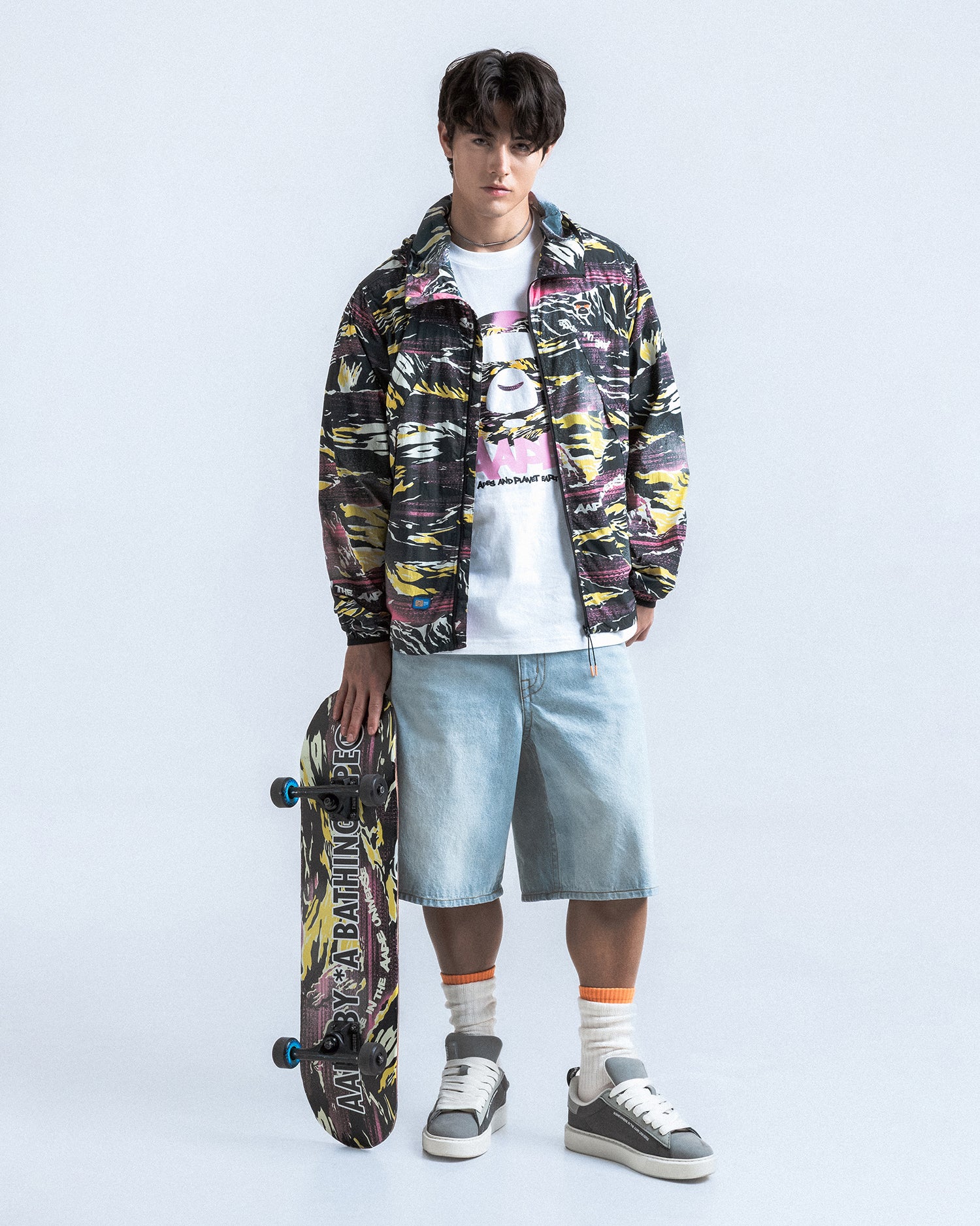 AAPEUNVS patterned hooded jacket - Image 2