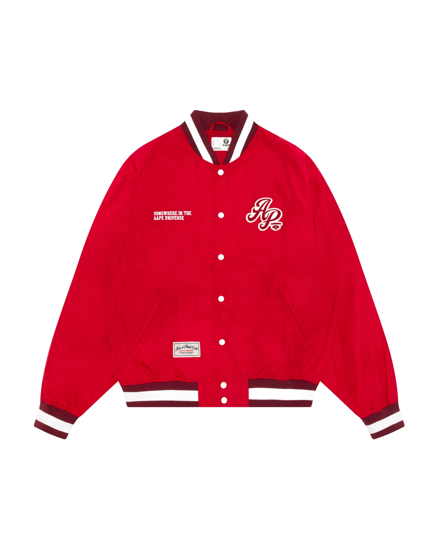 AAPESPORTS logo varsity jacket