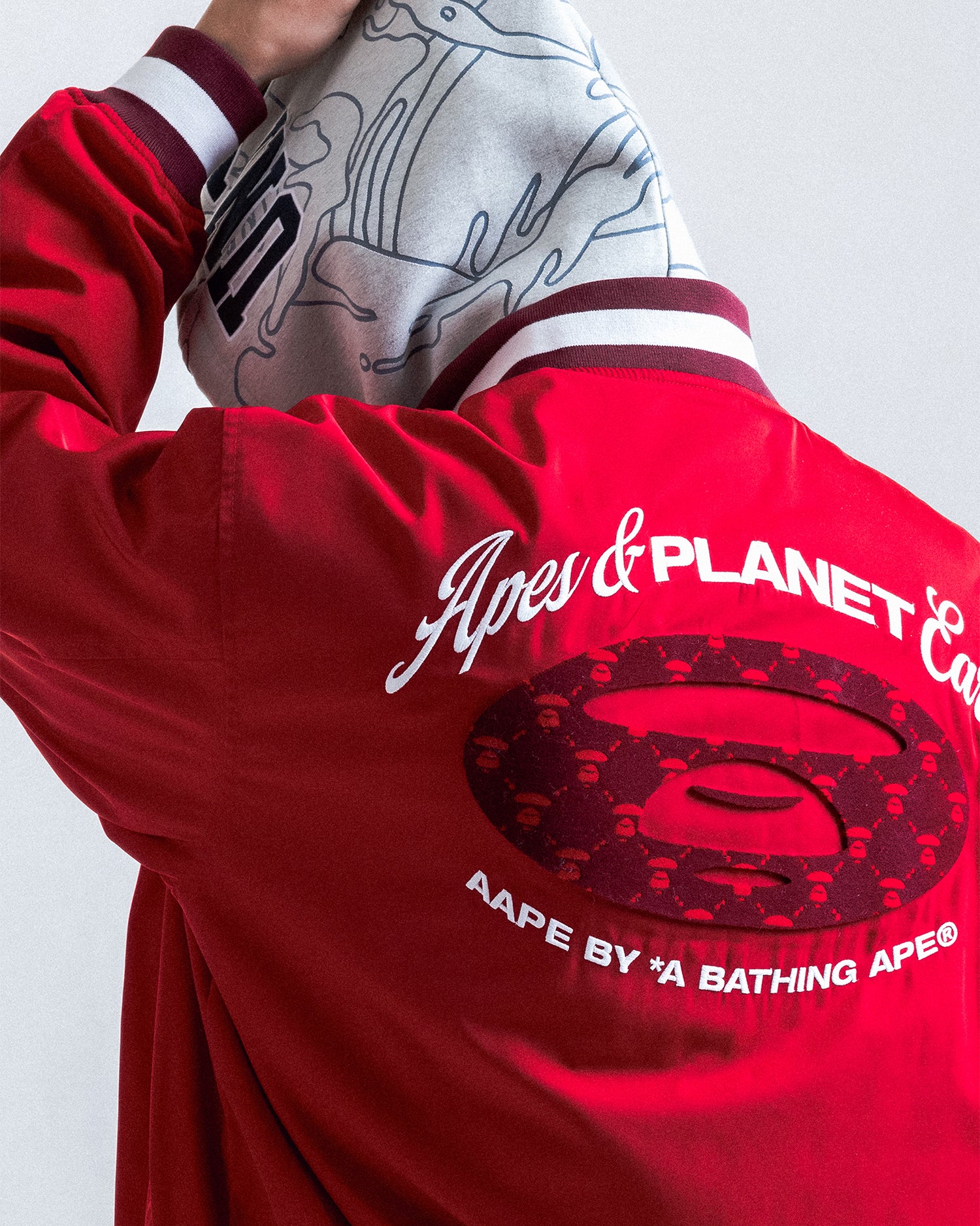 AAPESPORTS logo varsity jacket - Image 2