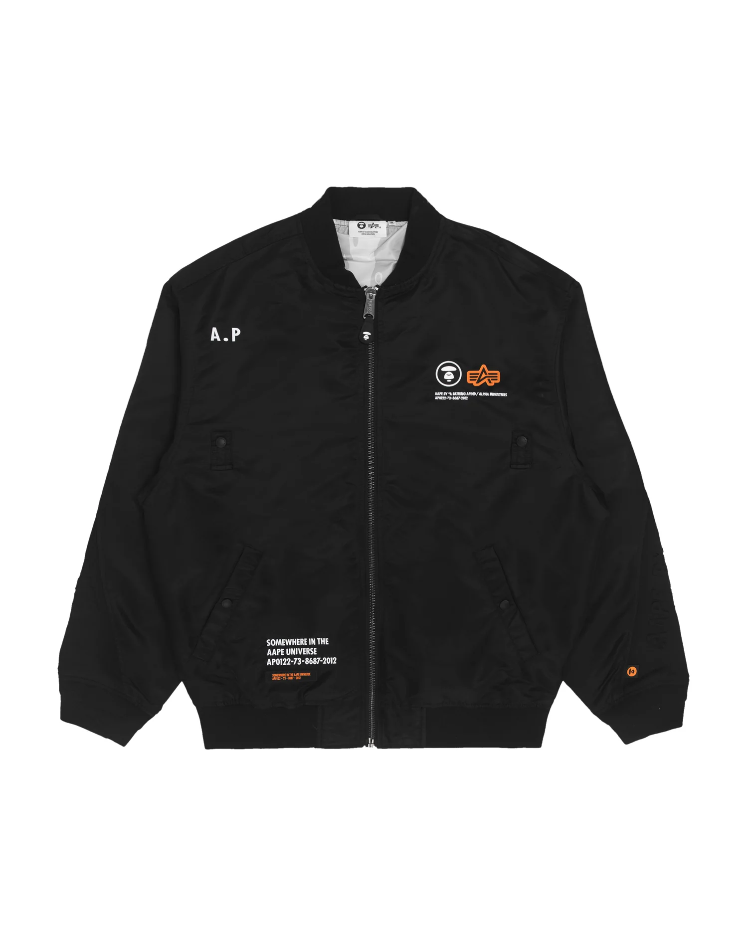 X Alpha Industries bomber jacket