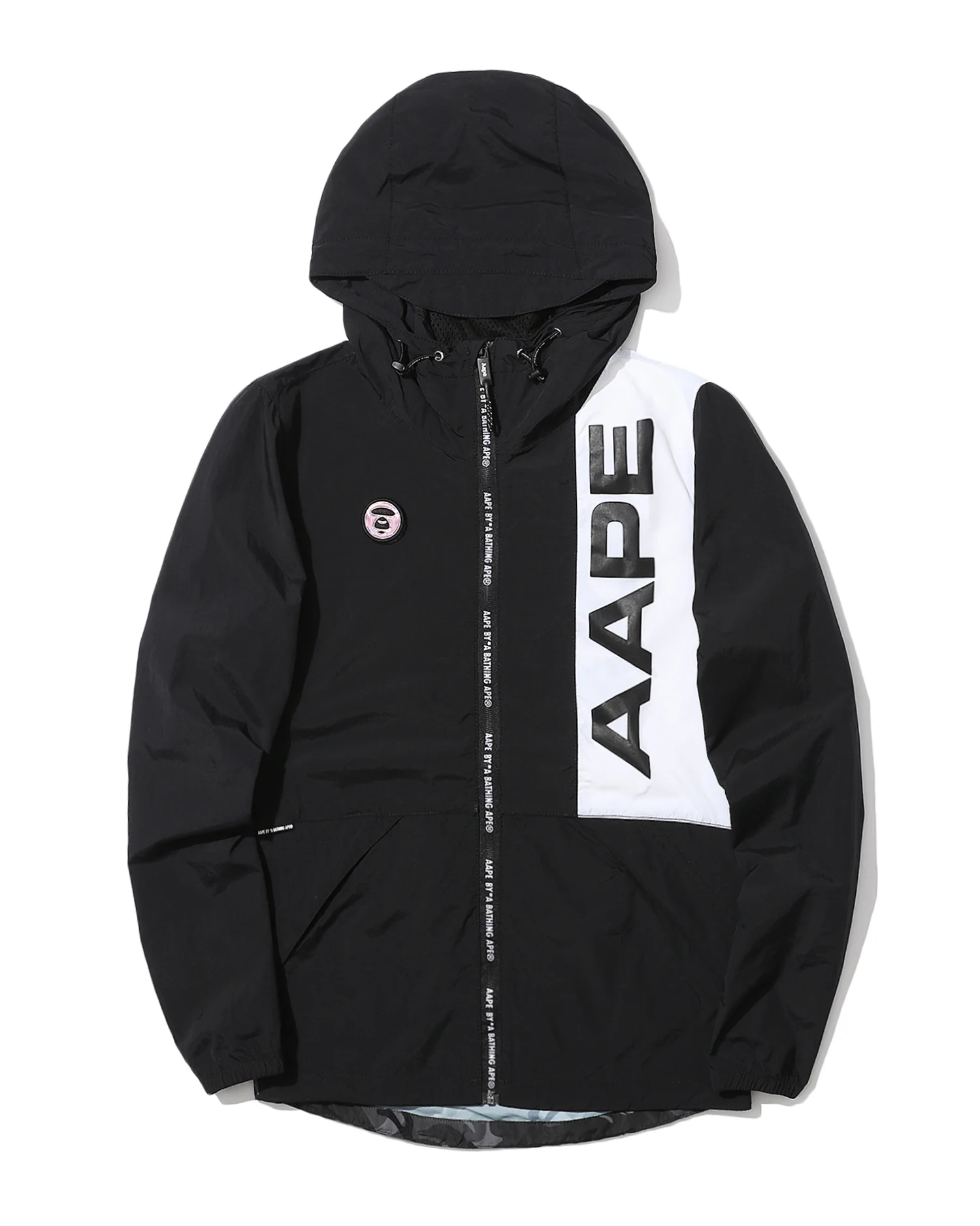 Panelled windbreaker