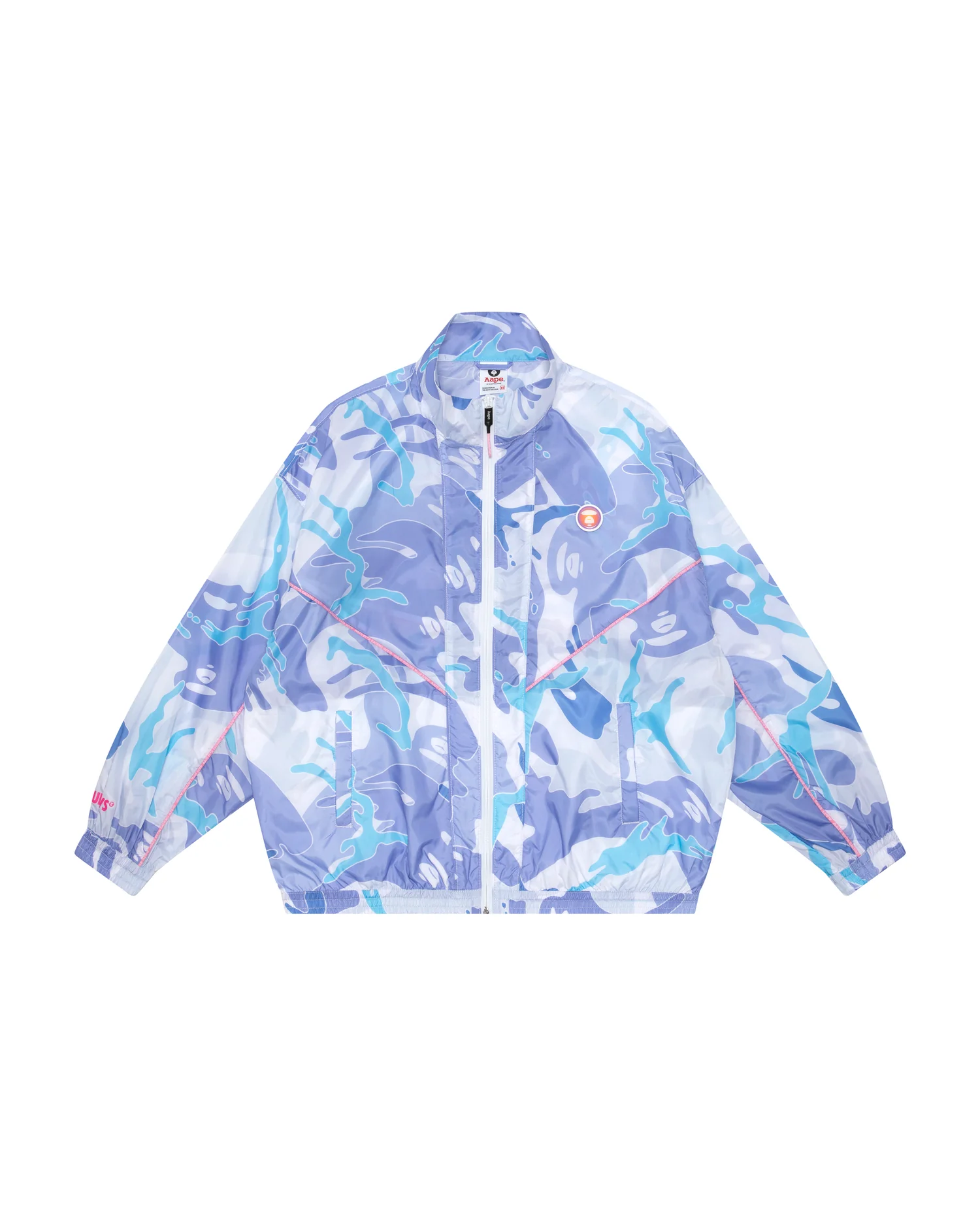 Moonface lightweight zip-up jacket