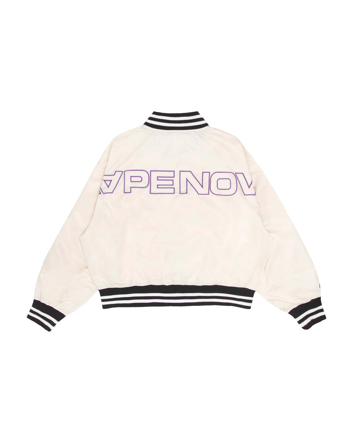 Moonface embroidered bomber jacket - Image 7