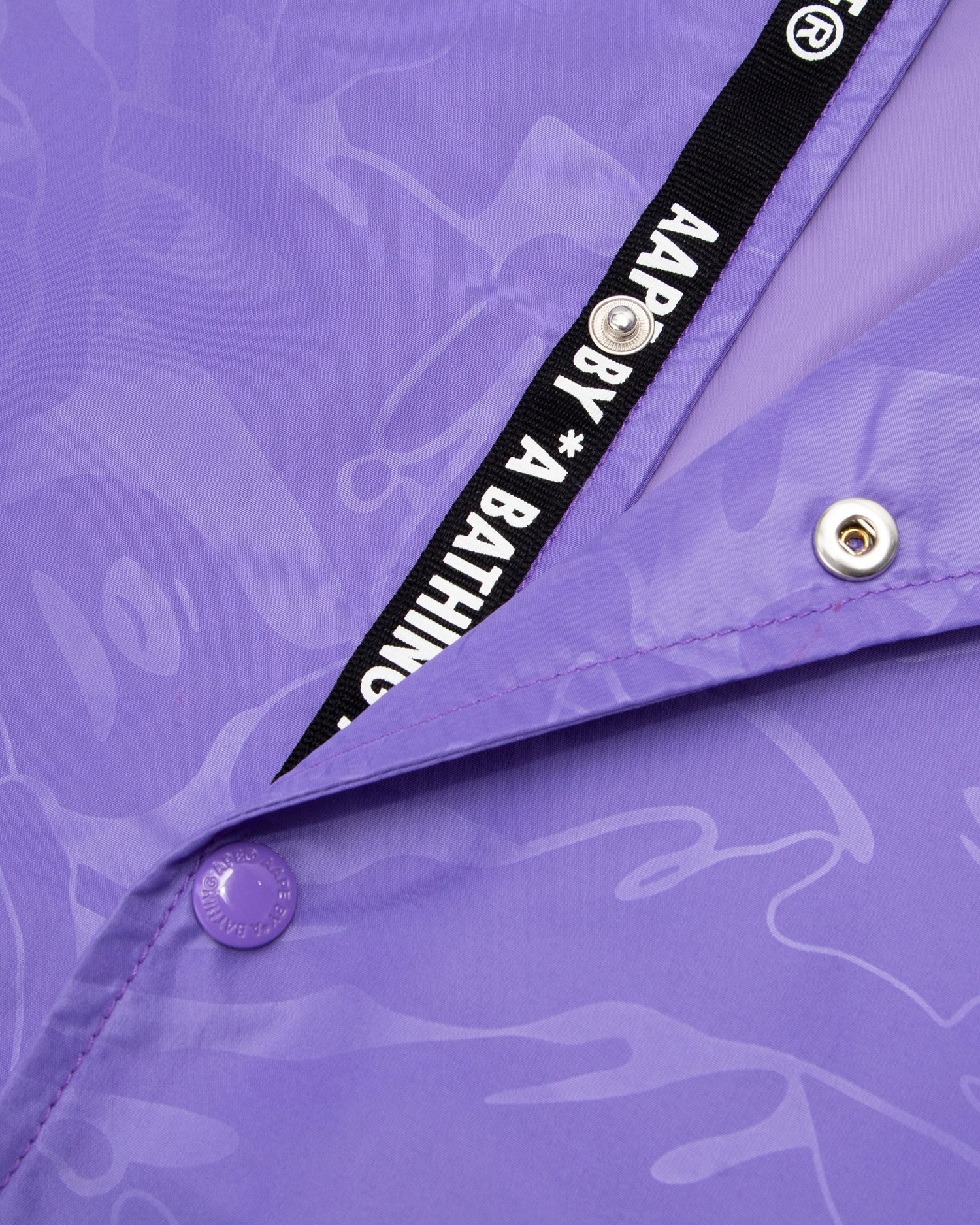 Moonface embroidered coach jacket - Image 4